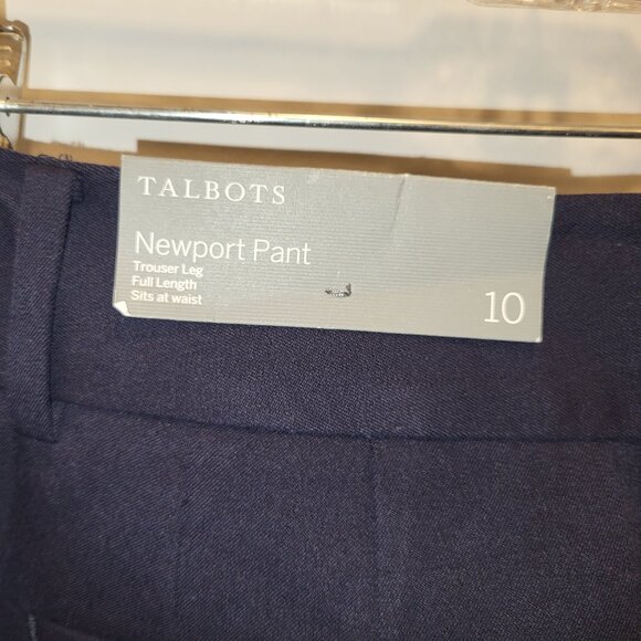 Talbot Newport Trousers Size 10 Work Office Comfort Spandex - Picture 8 of 9